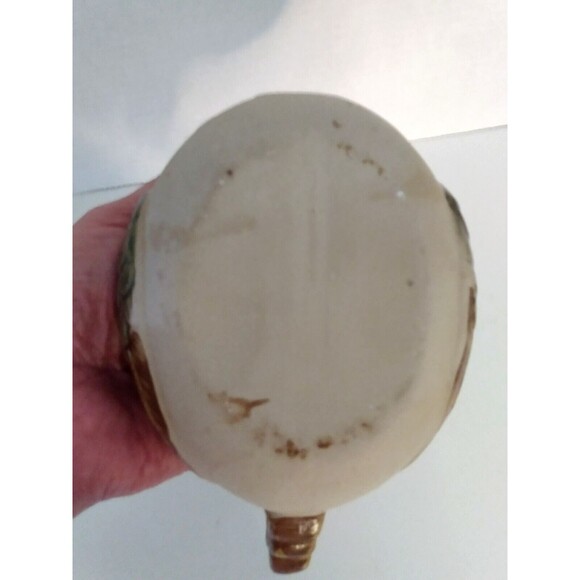 Folk Glazed Art Pottery Duck Bird Planter Stoneware Vintage - Picture 7 of 7